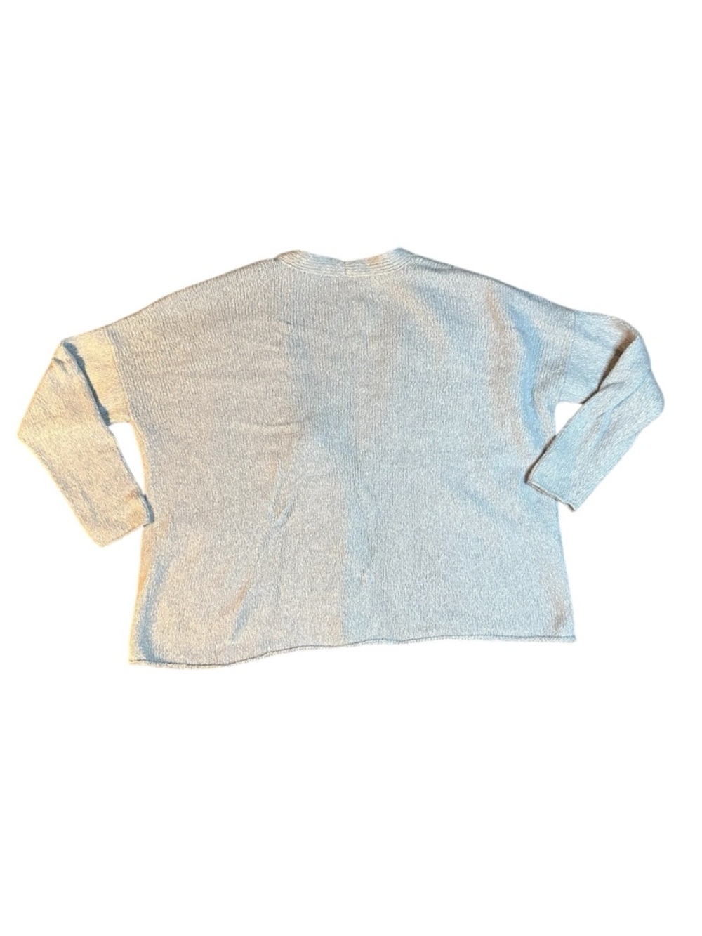 Eileen Fisher Light Blue V-Neck Knit Cardigan Sweater 1x - Picture 5 of 6